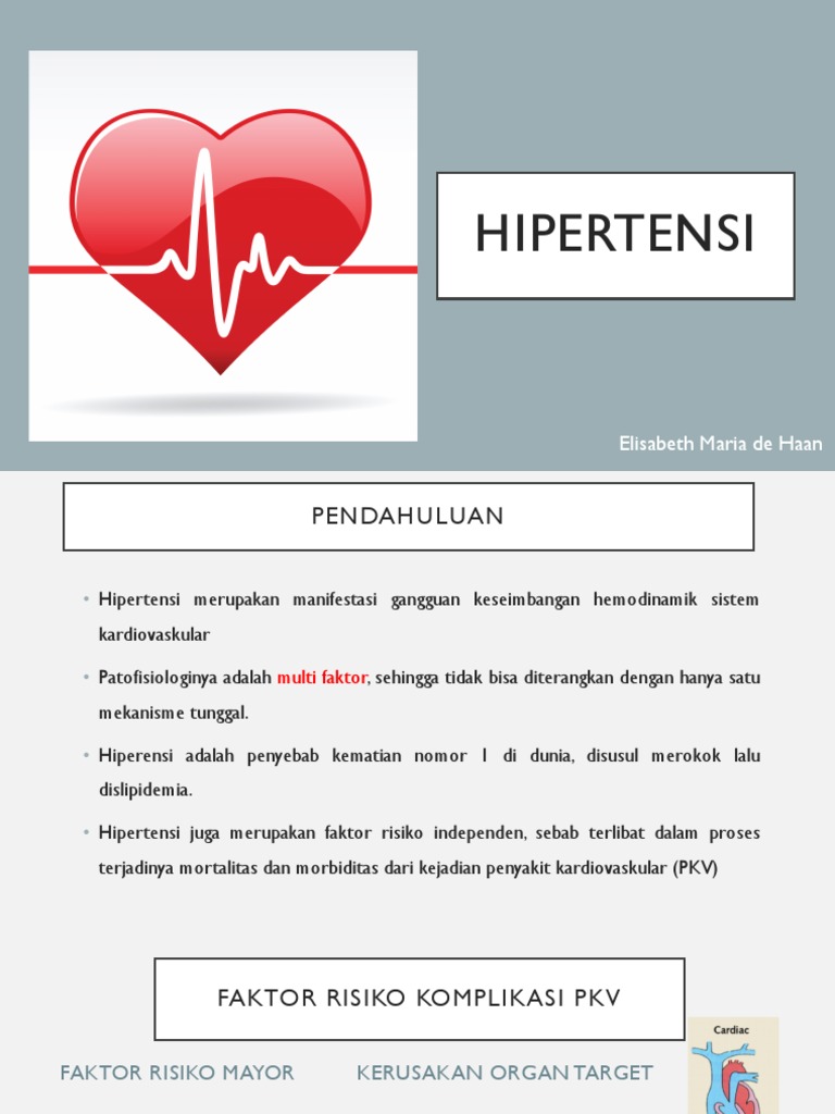 patogenezi hipertenzije